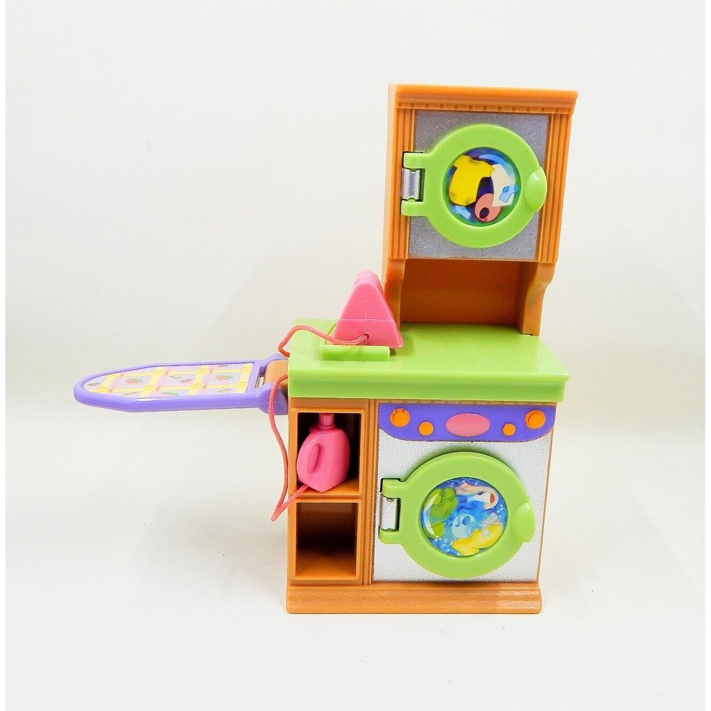 Loving Family Dollhouse Laundry Room Washer Dryer Ironing Board 2005